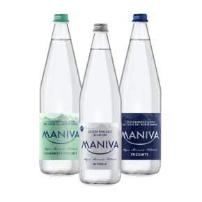 ACQUA MANIVA - cassa 12 bott. da 1 lt.