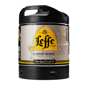 LEFFE BLONDE - fusto da 6 lt. (aggiungere cauzione 20 € prima di effettuare il pagamento, al ritorno sarà restituita)